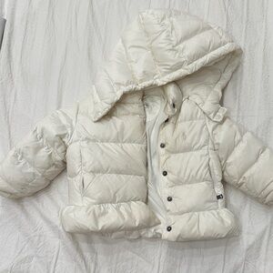 Ralph Lauren Cream Puffer Jacket for toddler